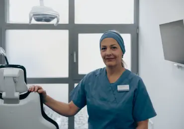 Astrid Fischer, Empfang Zahnarztpraxis Judith Hertlein Stuttgart